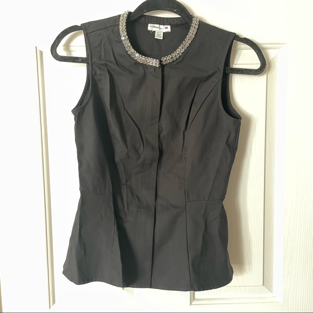 Black Phillip Lim zipper vest